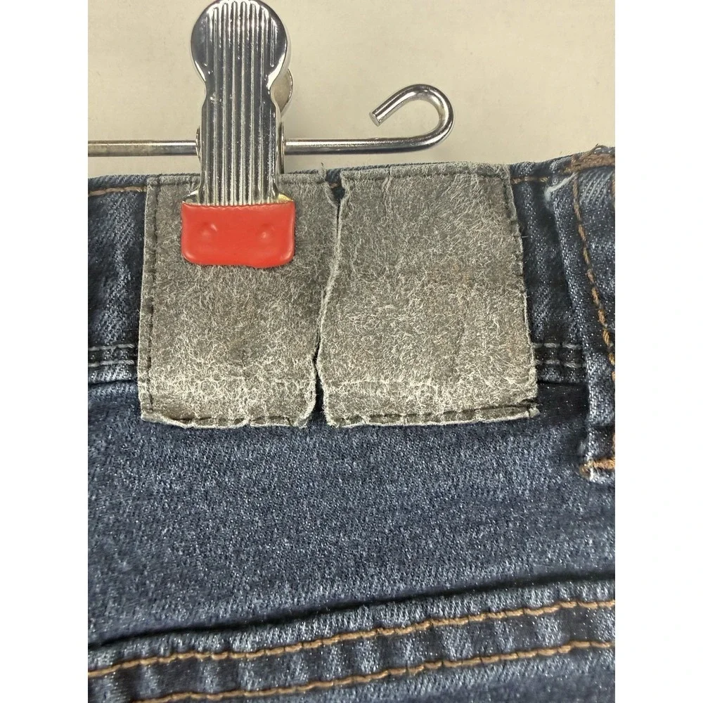 Copper & Oak‎ Jeans Mens 38x32 Slim Straight Blue Denim Distressed Workwear